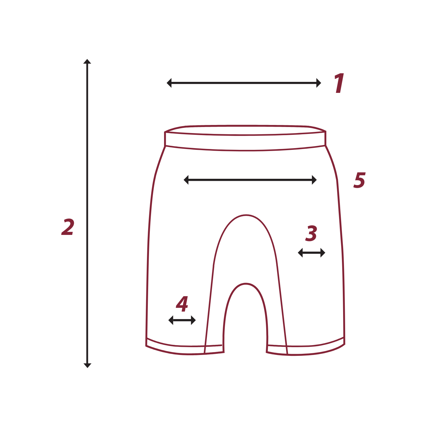 Meetinstructie korte broek
